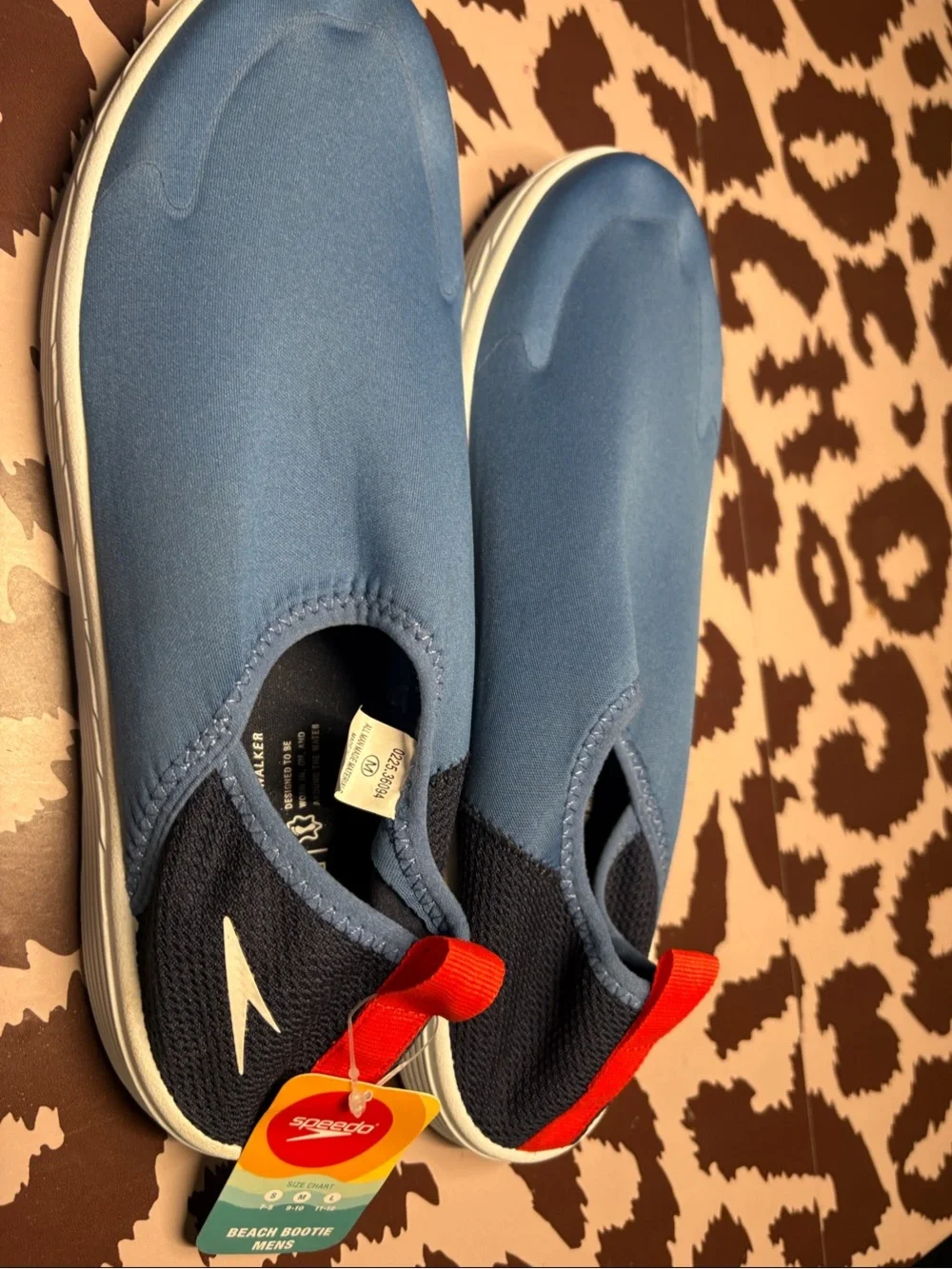 Speedo surfwalker Slip-On Beach Booties, water shoes M 9-10 men’s NWT